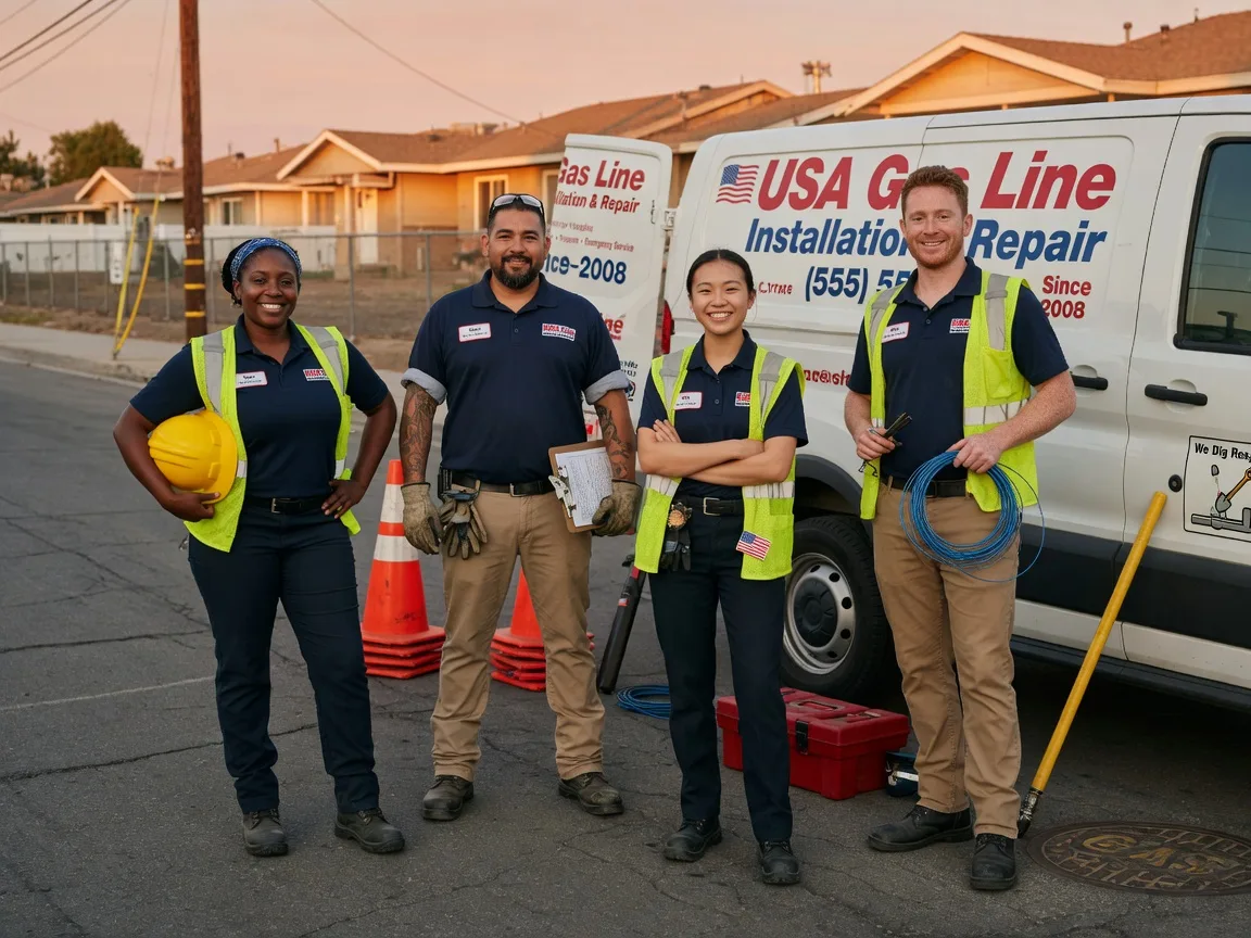 Gas Line Installation company in Roslyn, SD